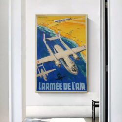 poster vintage dellaeronautica militare