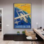 poster vintage dellaeronautica militare