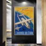 poster vintage dellaeronautica militare