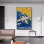 poster vintage dellaeronautica militare