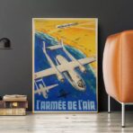 poster vintage dellaeronautica militare
