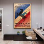 poster vintage dellesercito francese