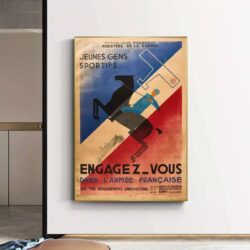 poster vintage dellesercito francese
