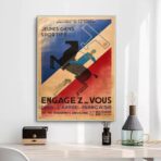 poster vintage dellesercito francese