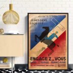 poster vintage dellesercito francese