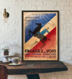 poster vintage dellesercito francese