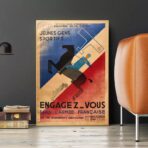 poster vintage dellesercito francese