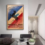 poster vintage dellesercito francese