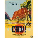 poster australia vintage 1