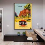 poster australia vintage 1