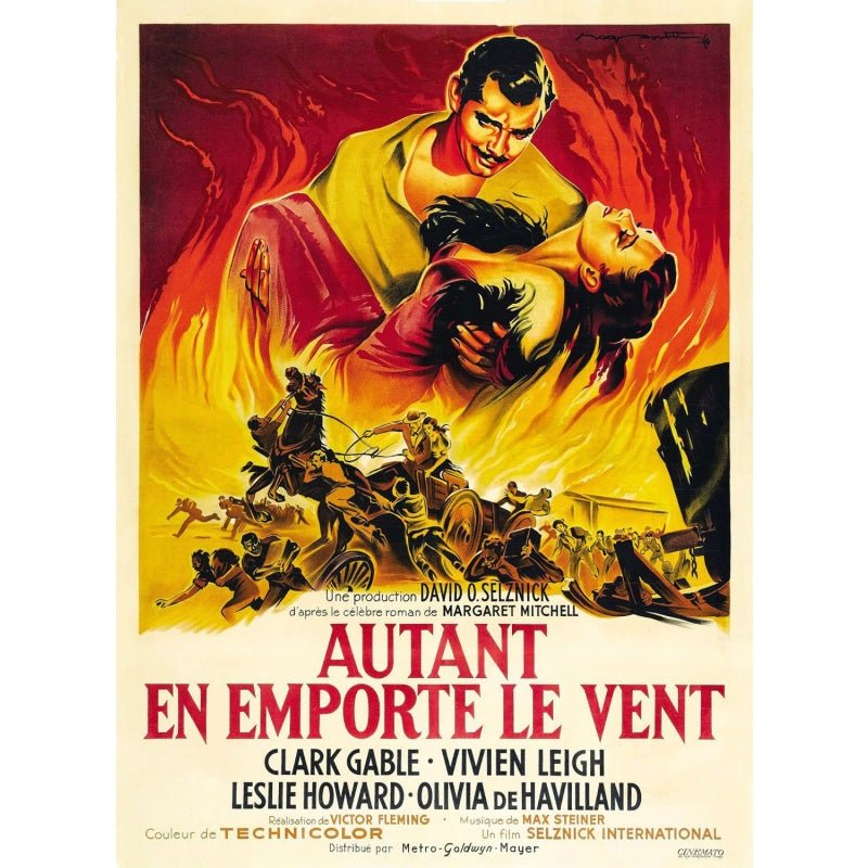 poster del film via col vento poster del film via col vento