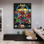 poster vintage avengers
