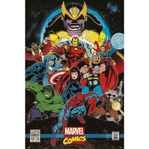 poster vintage avengers