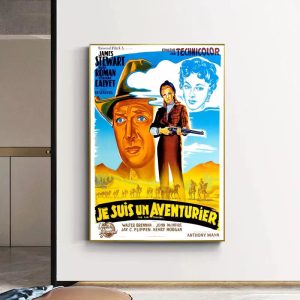 poster avventuriero vintage