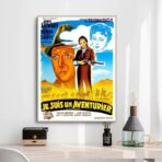 poster avventuriero vintage