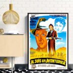 poster avventuriero vintage