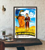 poster avventuriero vintage
