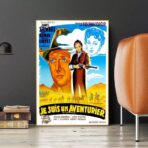 poster avventuriero vintage