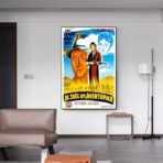 poster avventuriero vintage