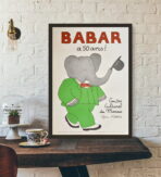 poster babar vintage 2
