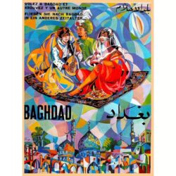 poster vintage baghdad