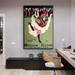 poster del ballo di fine anno vintage
