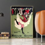 poster del ballo di fine anno vintage