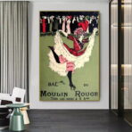 poster del ballo di fine anno vintage