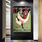 poster del ballo di fine anno vintage