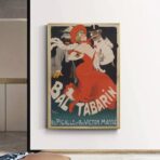 poster del ballo di fine anno vintage 1
