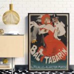 poster del ballo di fine anno vintage 1