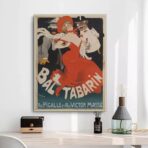 poster del ballo di fine anno vintage 1