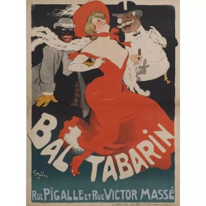 poster del ballo di fine anno vintage 1
