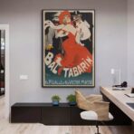 poster del ballo di fine anno vintage 1
