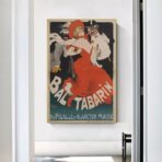 poster del ballo di fine anno vintage 1