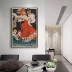 poster del ballo di fine anno vintage 1
