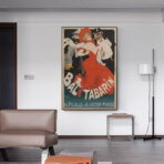 poster del ballo di fine anno vintage 1