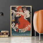 poster del ballo di fine anno vintage 1