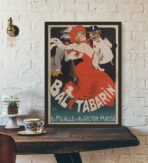 poster del ballo di fine anno vintage 1