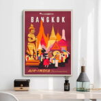 poster bangkok vintage