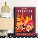 poster bangkok vintage