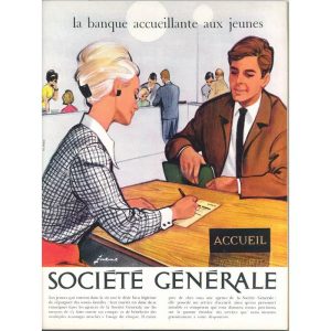 poster banca vintage