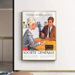 poster banca vintage