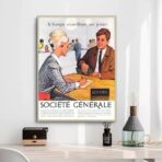 poster banca vintage