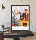 poster banca vintage