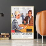 poster banca vintage