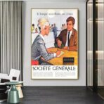 poster banca vintage