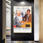 poster banca vintage