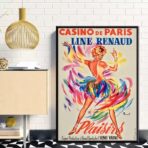 poster bar casino sexy vintage 2
