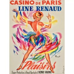 poster bar casino sexy vintage 2